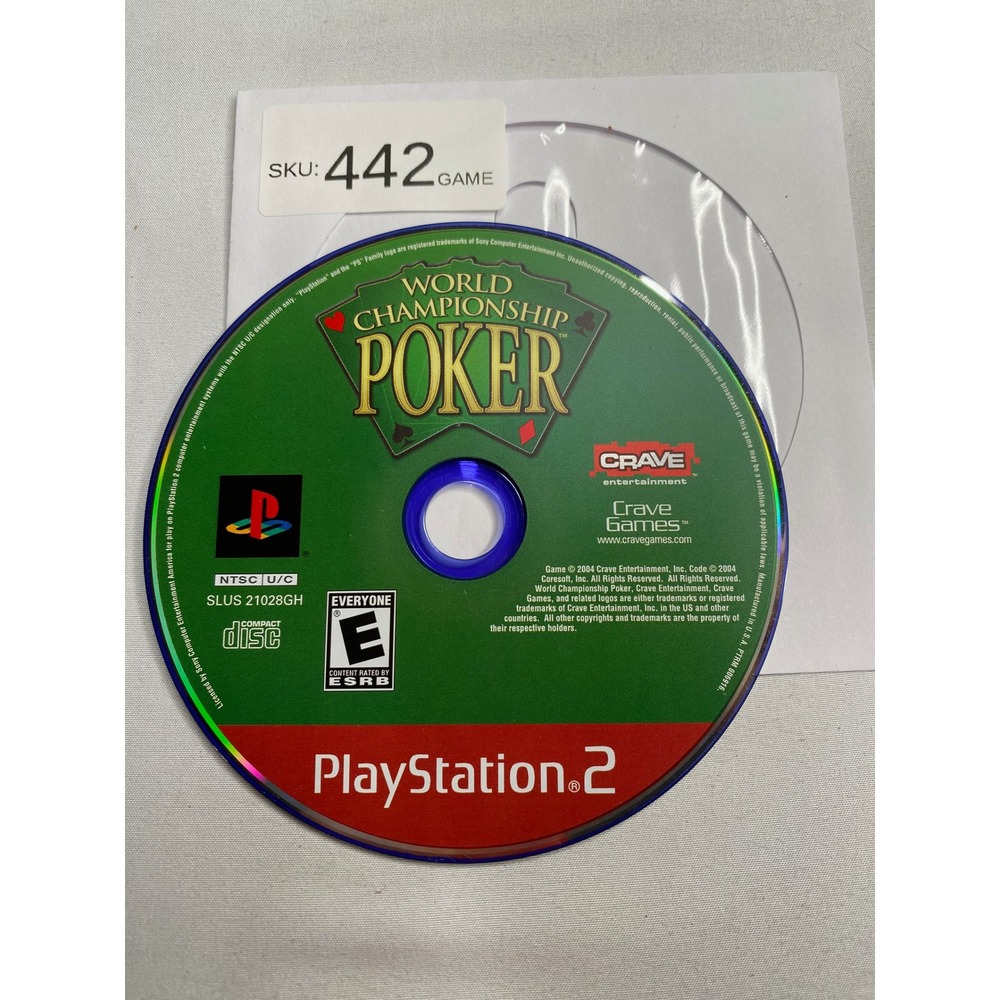 World Championship Poker Sony PlayStation 2